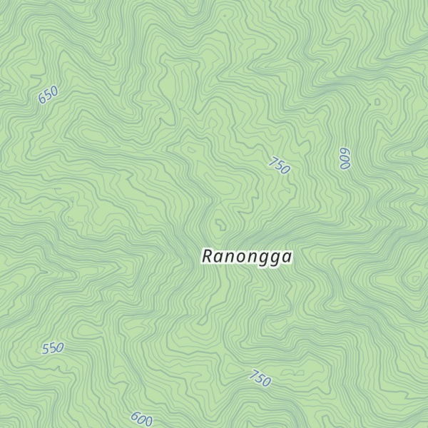 Map of Mount Kela