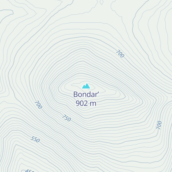 Map of Bondar’