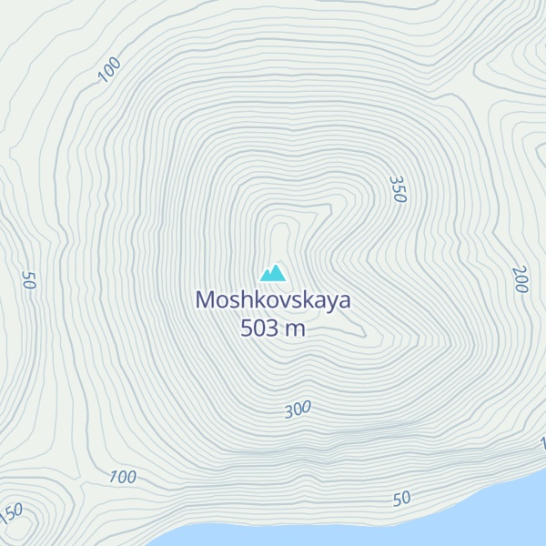 Map of Moshkovskaya