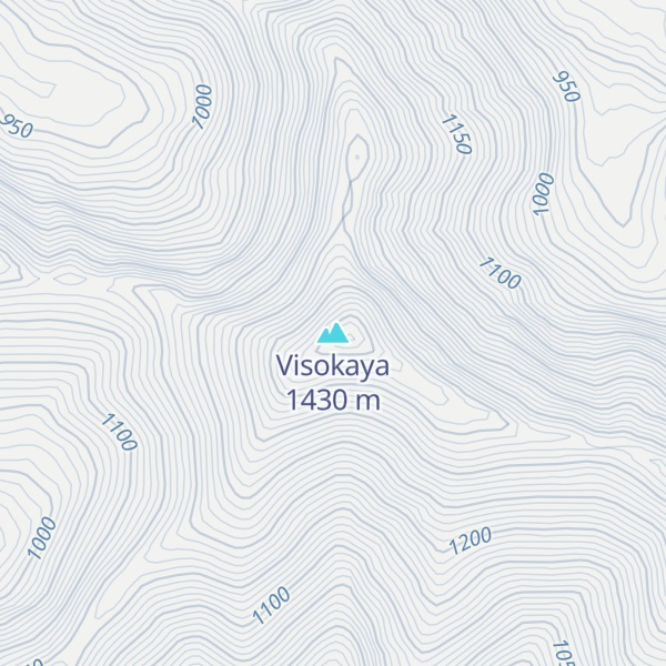 Map of Visokaya