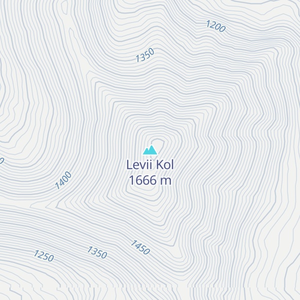 Map of Levii Kol