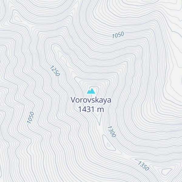 Map of Vorovskaya
