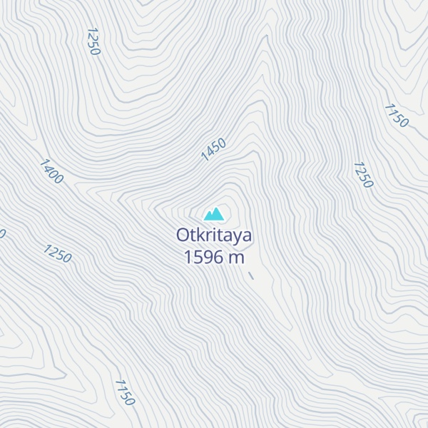 Map of Otkritaya