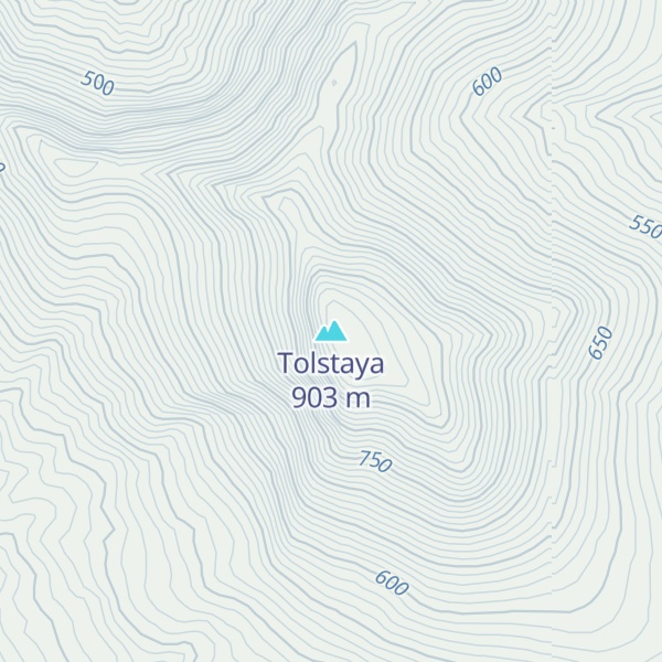 Map of Tolstaya