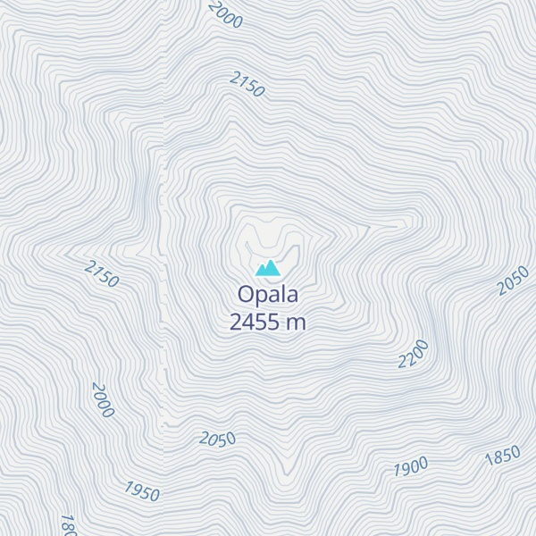 Map of Opala