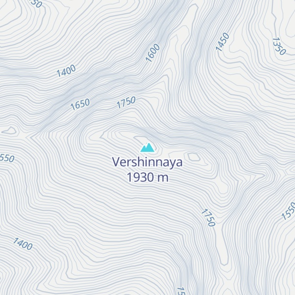 Map of Vershinnaya