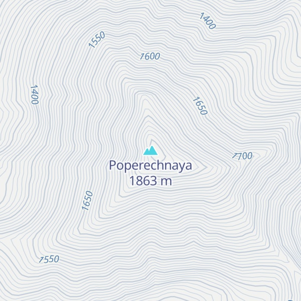 Map of Poperechnaya