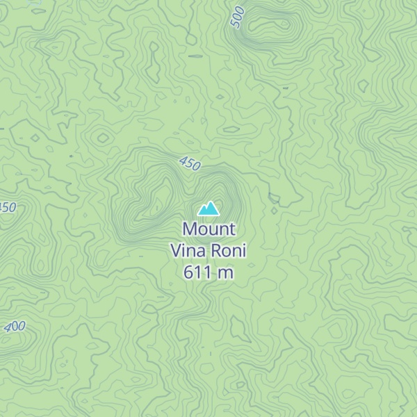Map of Mount Vina Roni