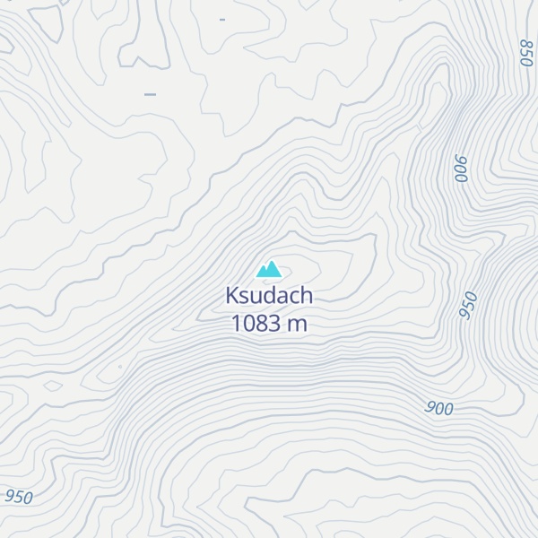 Map of Ksudach
