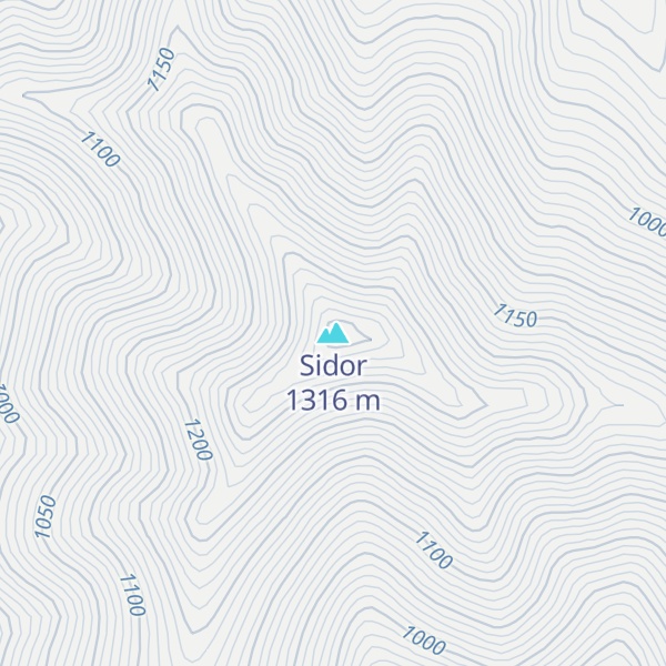 Map of Sidor