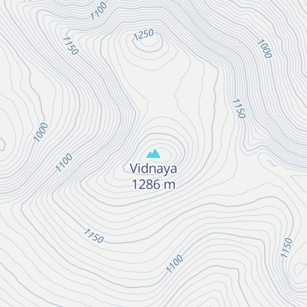 Map of Vidnaya