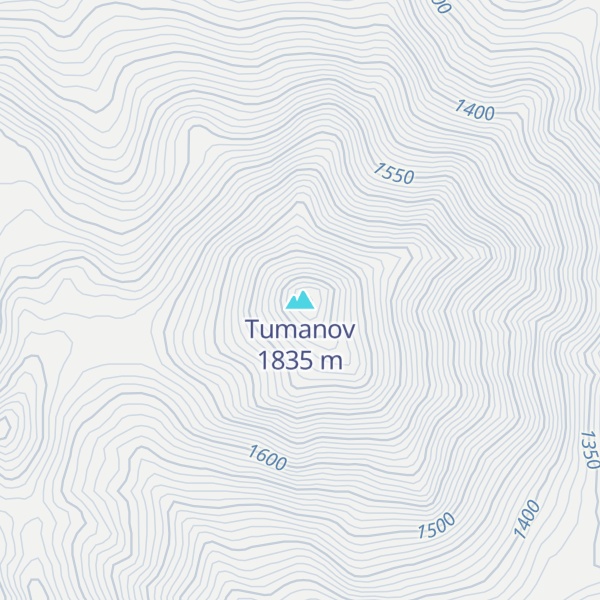 Map of Tumanov