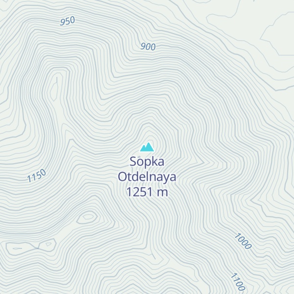 Map of Sopka Otdelnaya