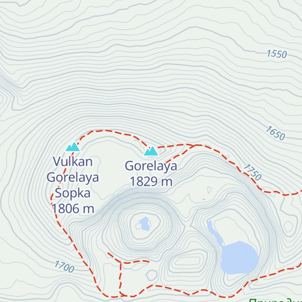 Map of Gorelaya
