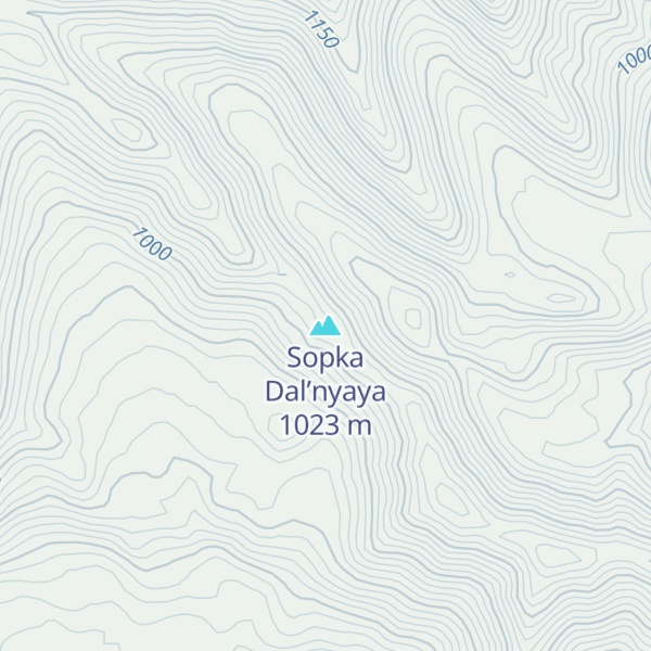 Map of Sopka Dal’nyaya