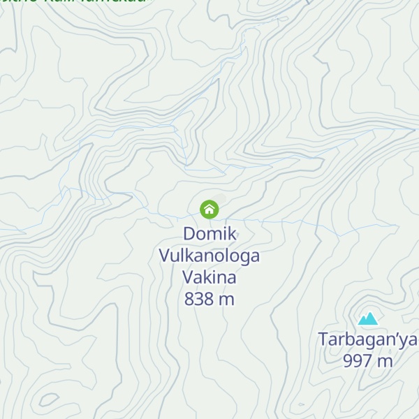 Map of Domik Vulkanologa Vakina