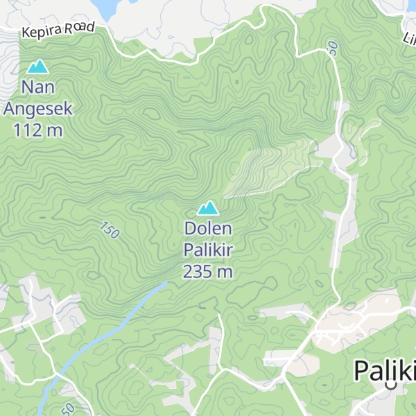 Map of Dolen Palikir