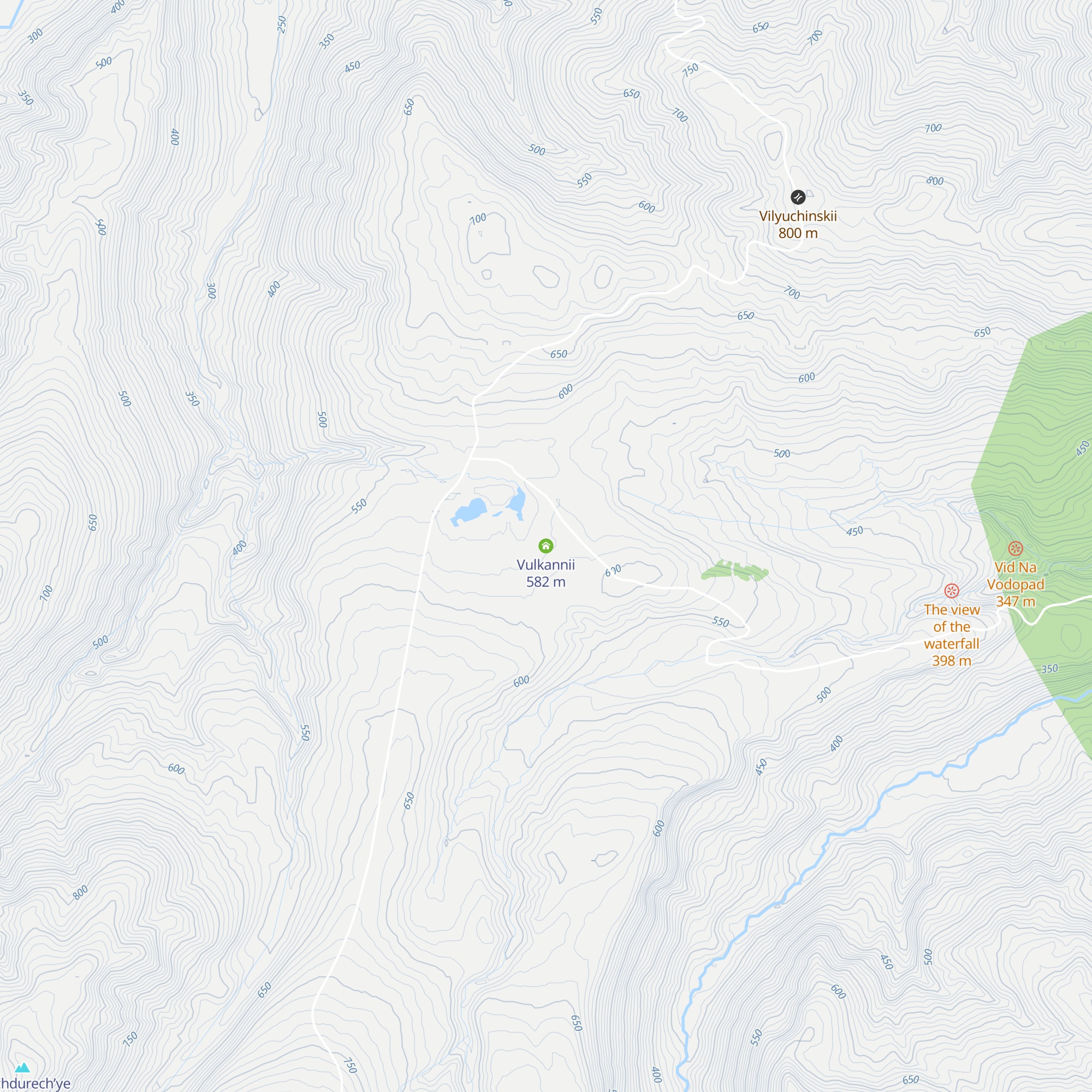 Vulkannii map