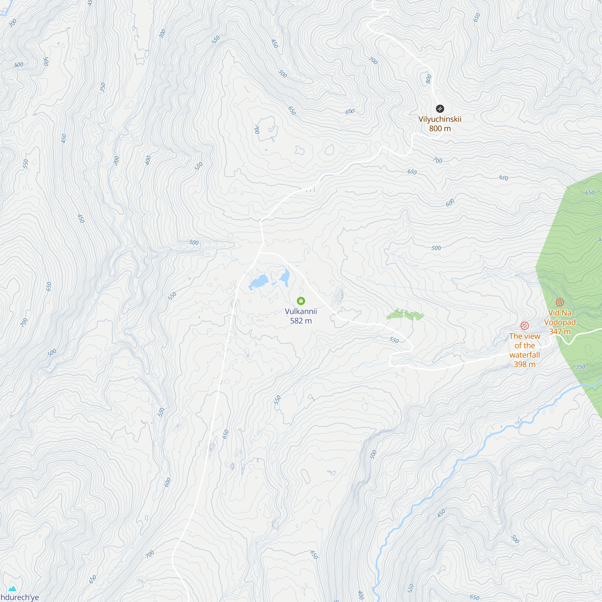 Vulkannii map