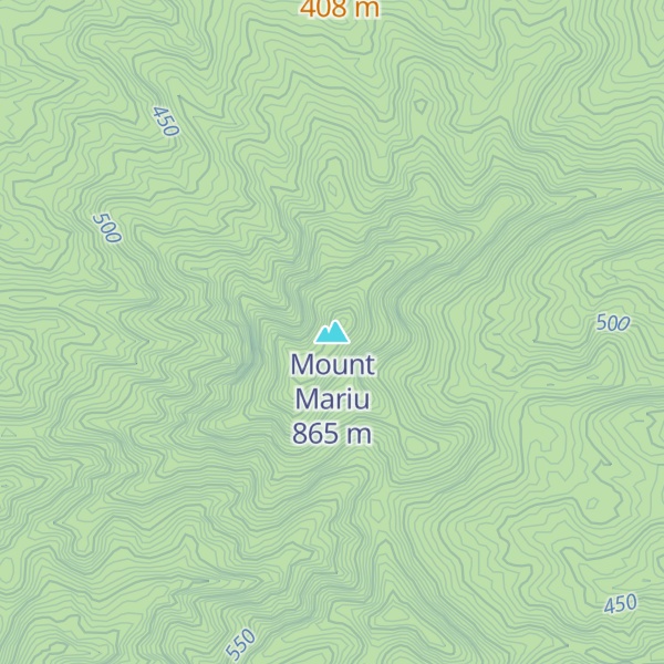 Map of Mount Mariu