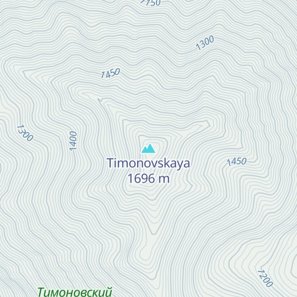 Map of Timonovskaya