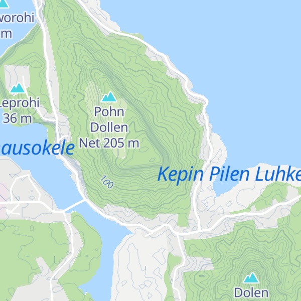 Map of Pohnlehr