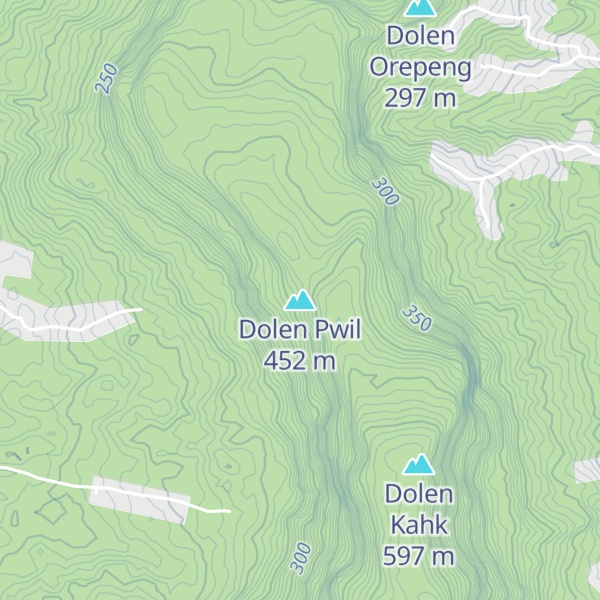 Map of Dolen Pwil