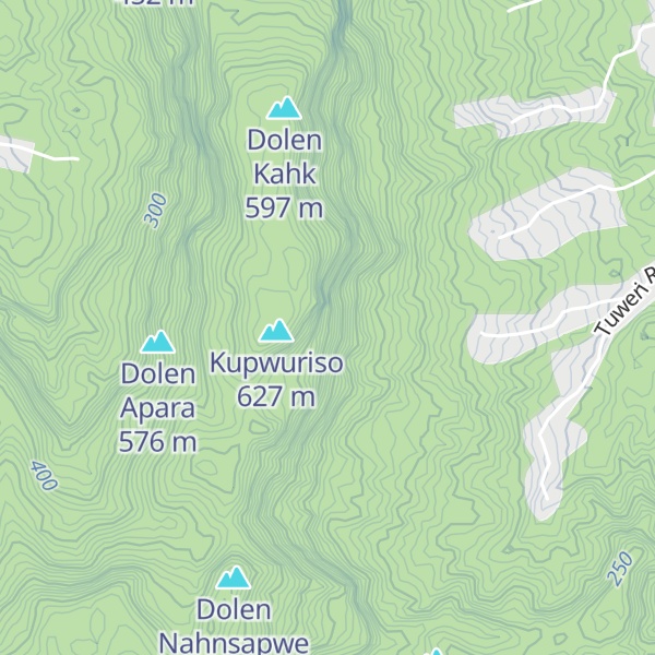 Map of Pahn Kupwuriso