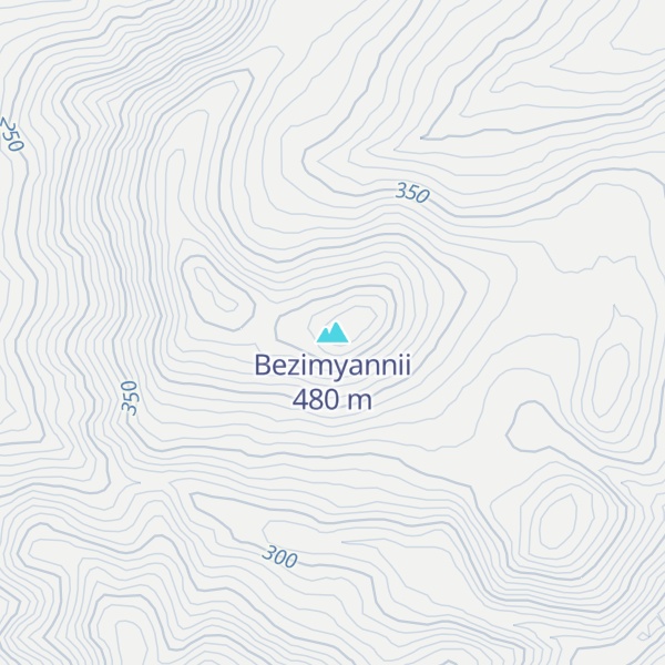 Map of Bezimyannii