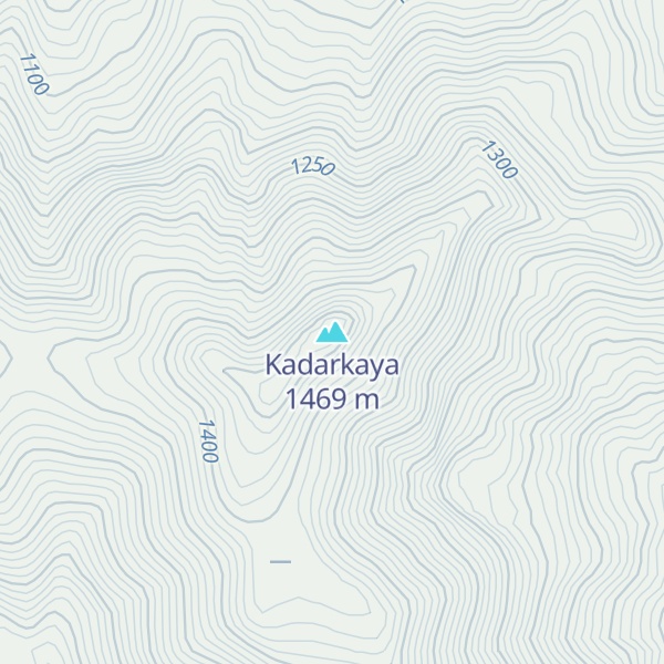 Map of Kadarkaya
