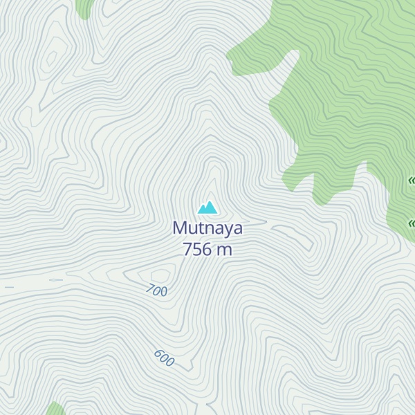 Map of Mutnaya