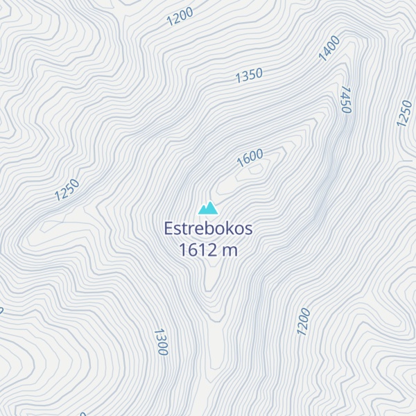 Map of Estrebokos