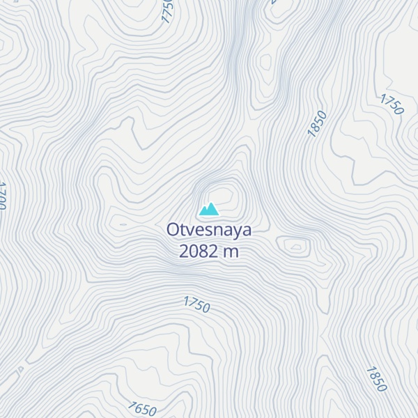 Map of Otvesnaya