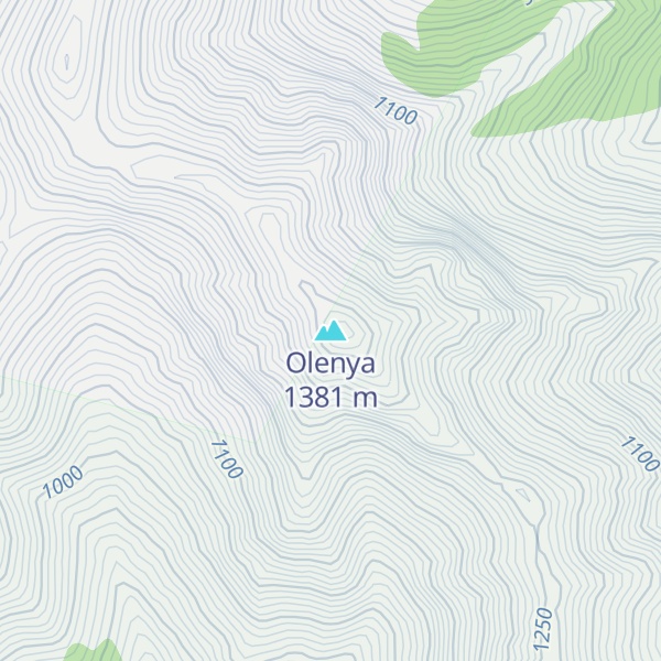 Map of Olenya