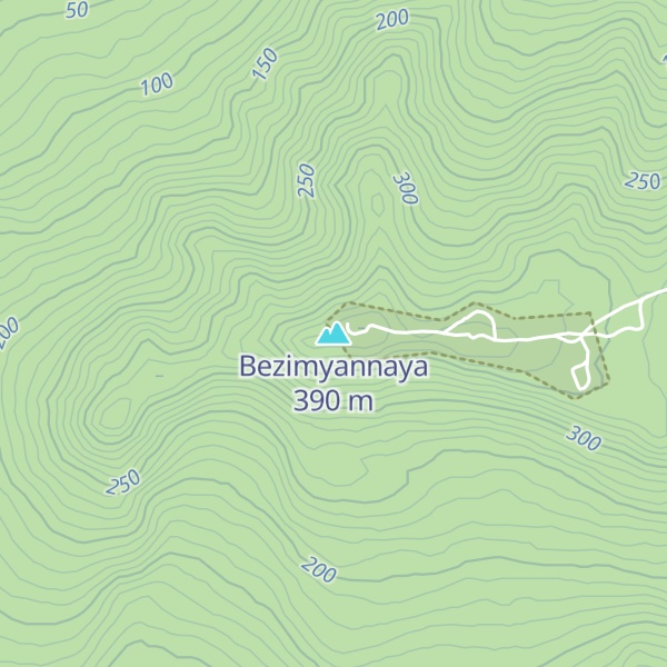 Map of Bezimyannaya