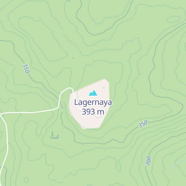 Map of Lagernaya