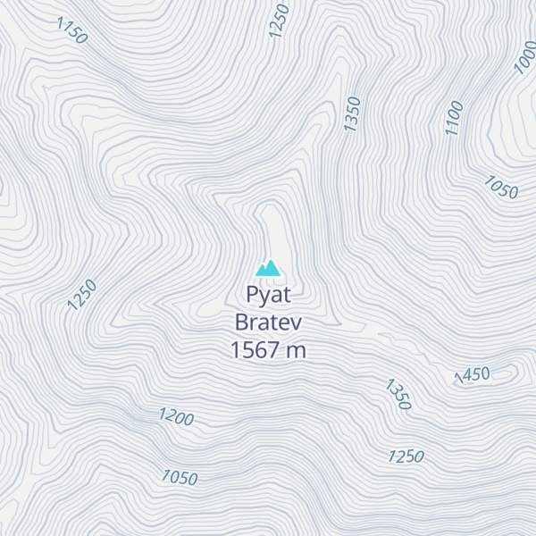Map of Pyat Bratev