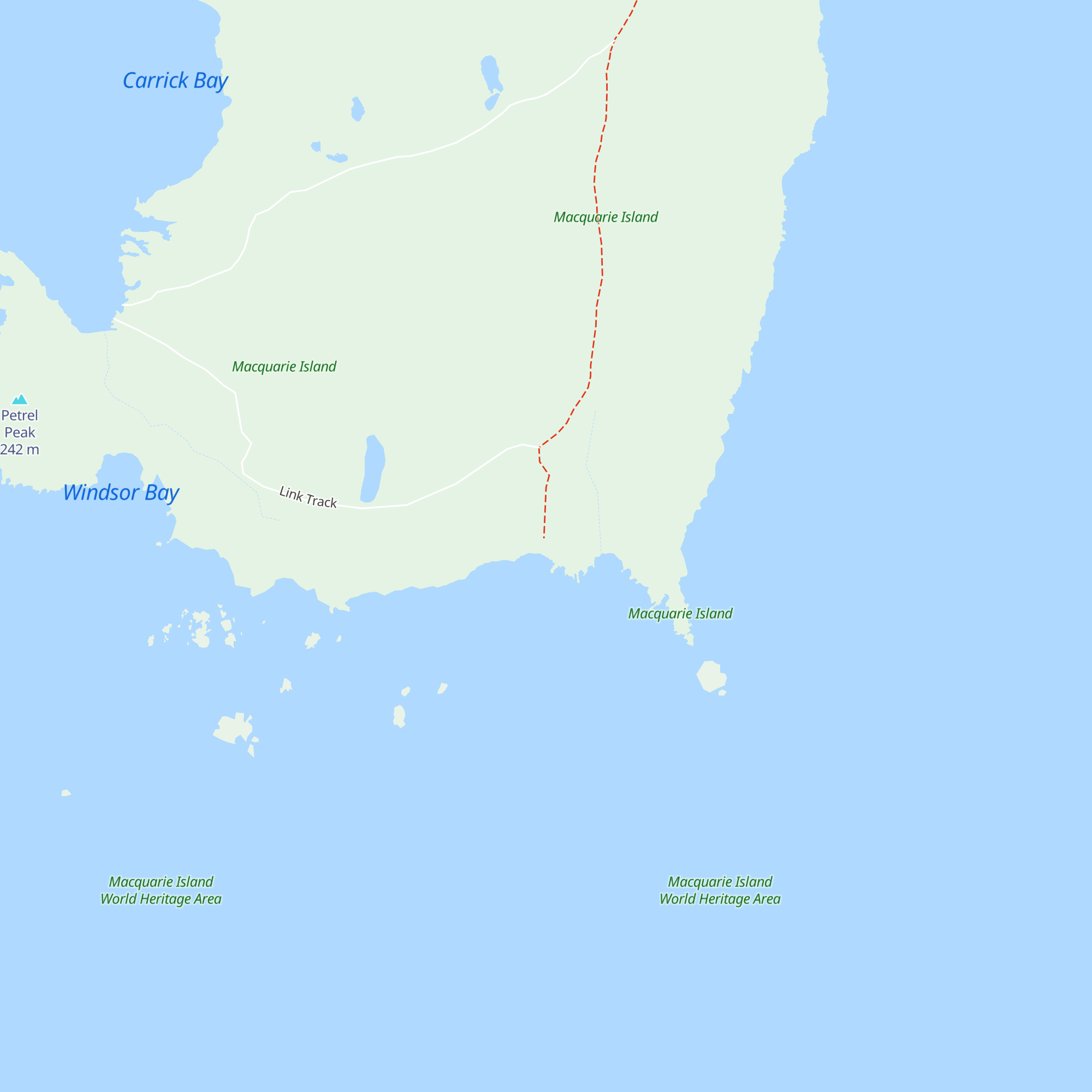 Hurd Point Hut map