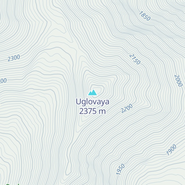 Map of Uglovaya