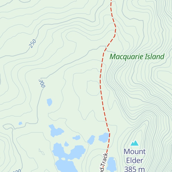 Map of Mount Power