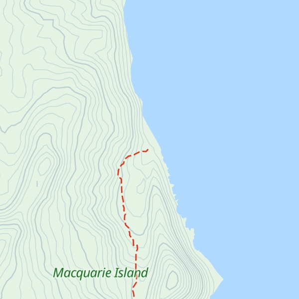 Map of Brothers Point Hut