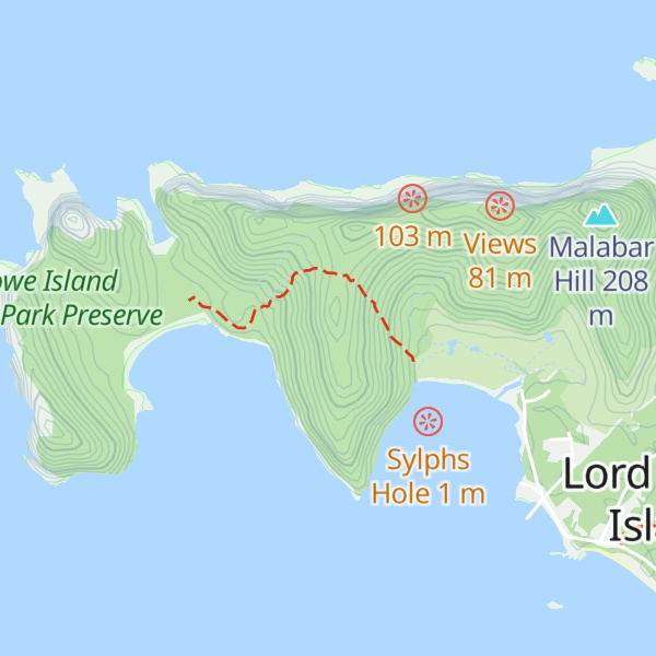 Map of Grassy Hill