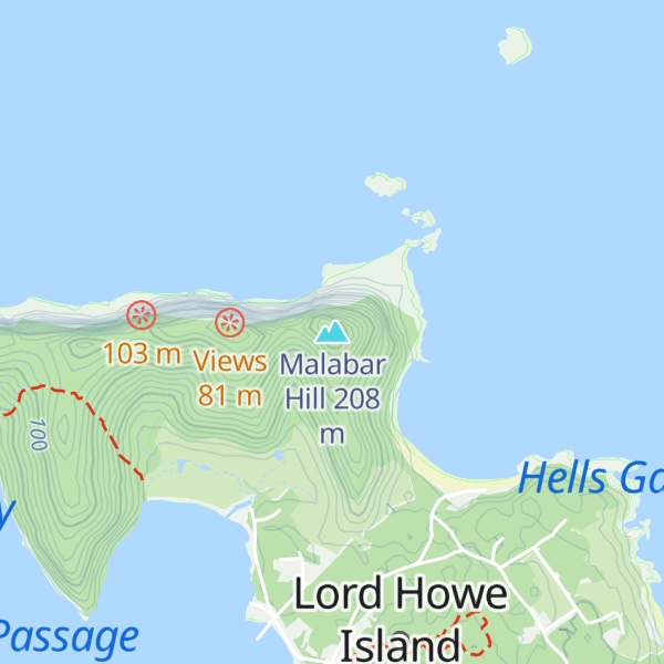 Map of Malabar Hill