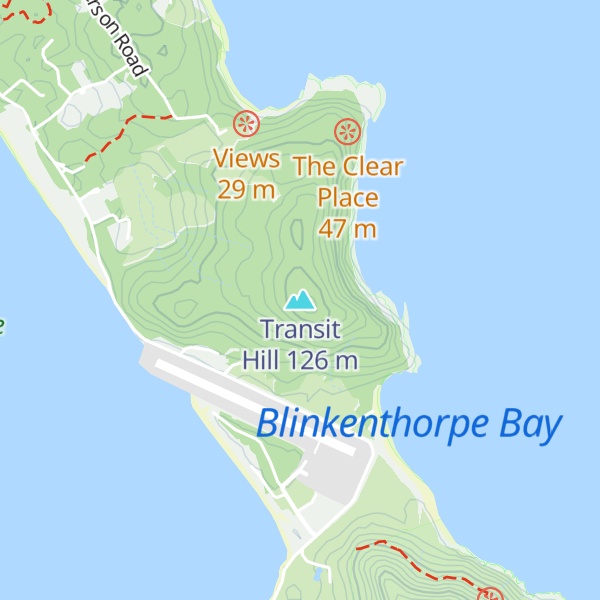 Map of Transit Hill