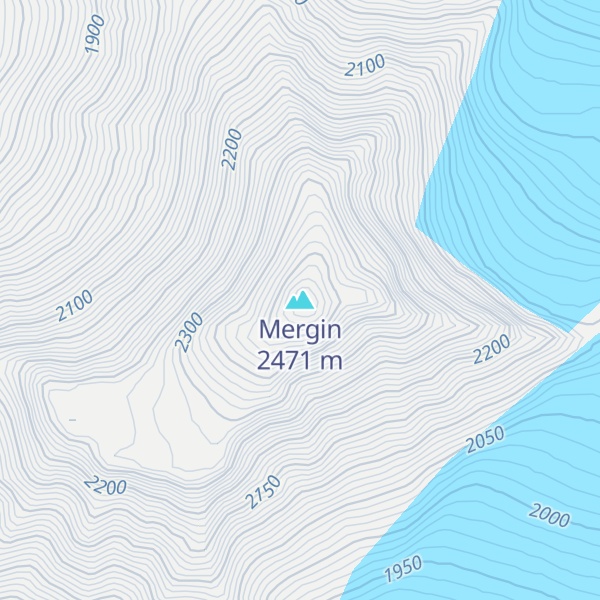 Map of Mergin