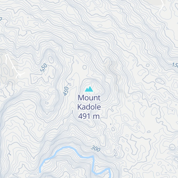 Map of Mount Kadole