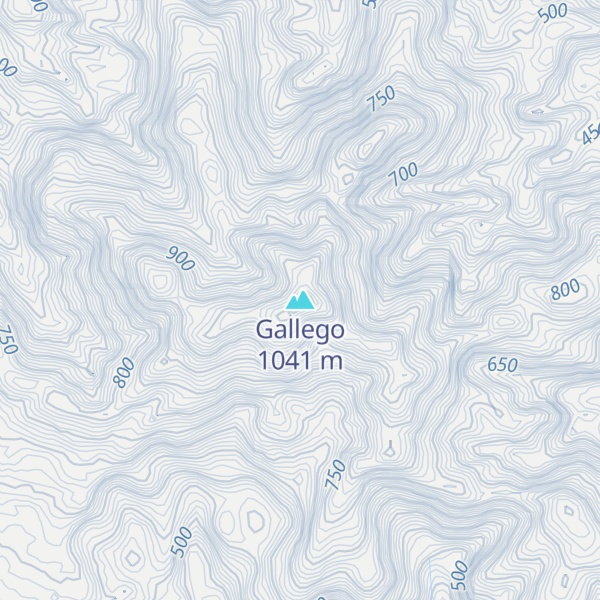 Map of Gallego