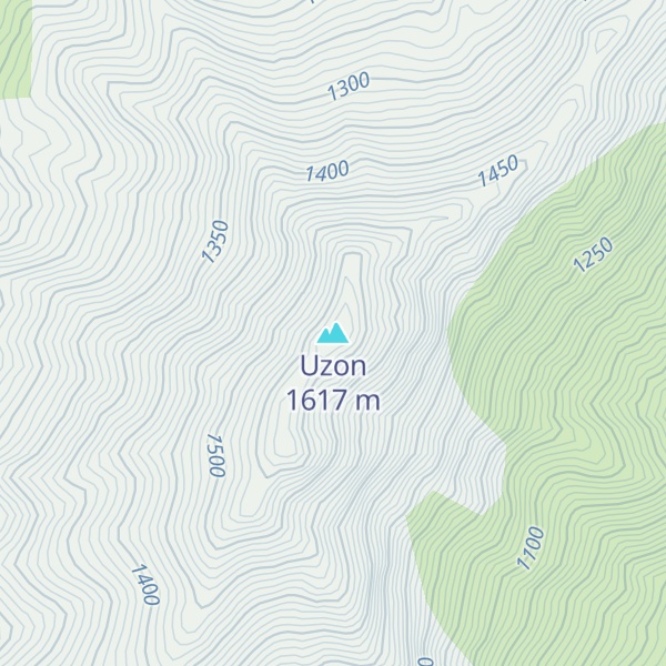 Map of Uzon