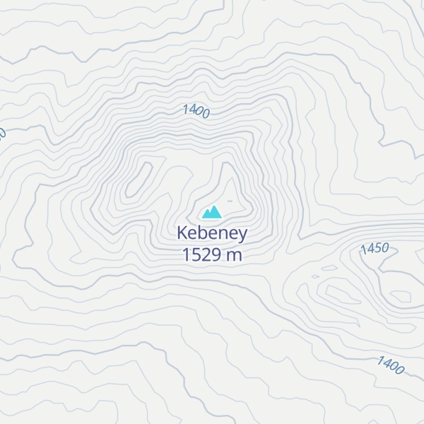 Map of Kebeney