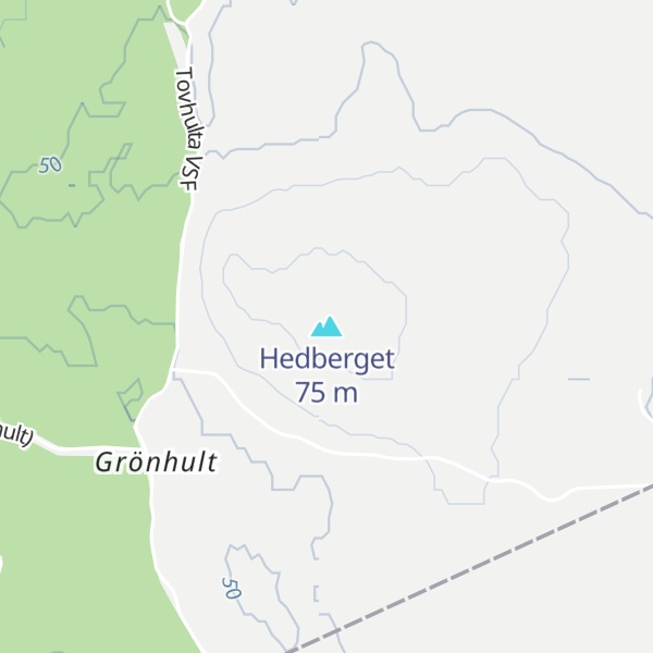 Map of Hedberget